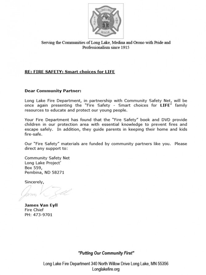 Request Letter To Conduct Fire Drill